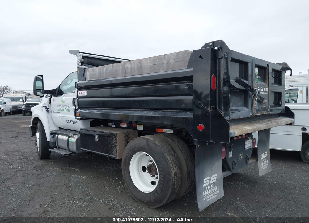 2023 FORD F-650 DIESEL VIN: 1FDNF6DE8PDF05733