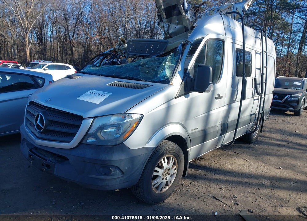 2014 MERCEDES-BENZ SPRINTER 2500 NORMAL ROOF VIN: WD3PE7DC7E5841864