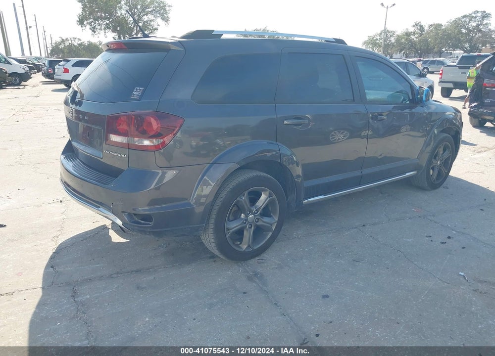 2016 DODGE JOURNEY CROSSROAD PLUS VIN: 3C4PDCGB1GT141720