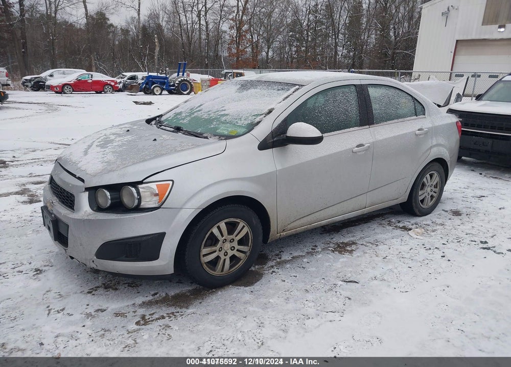 2014 CHEVROLET SONIC LT AUTO VIN: 1G1JC5SB9E4154934
