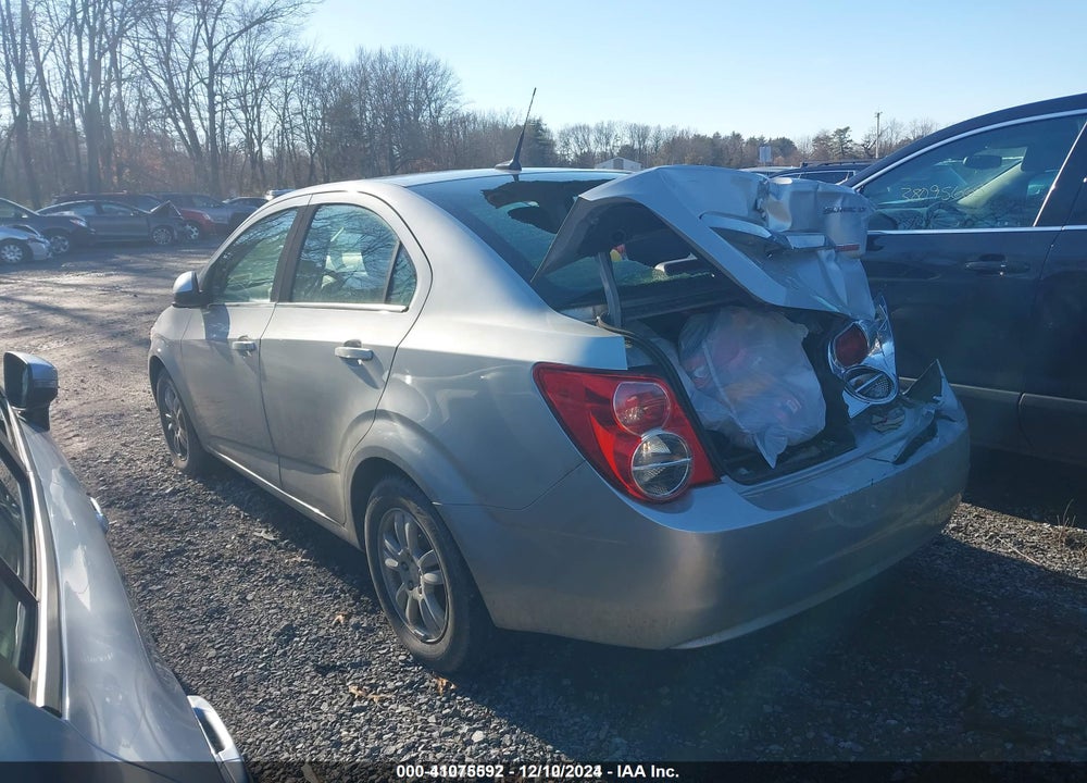 2014 CHEVROLET SONIC LT AUTO VIN: 1G1JC5SB9E4154934