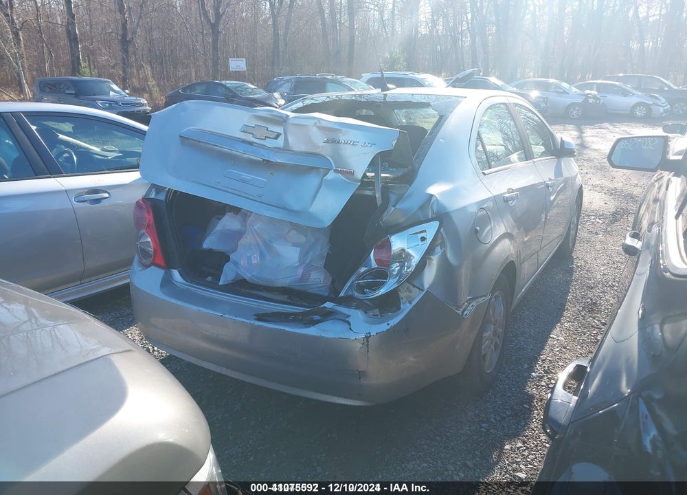 2014 CHEVROLET SONIC LT AUTO VIN: 1G1JC5SB9E4154934