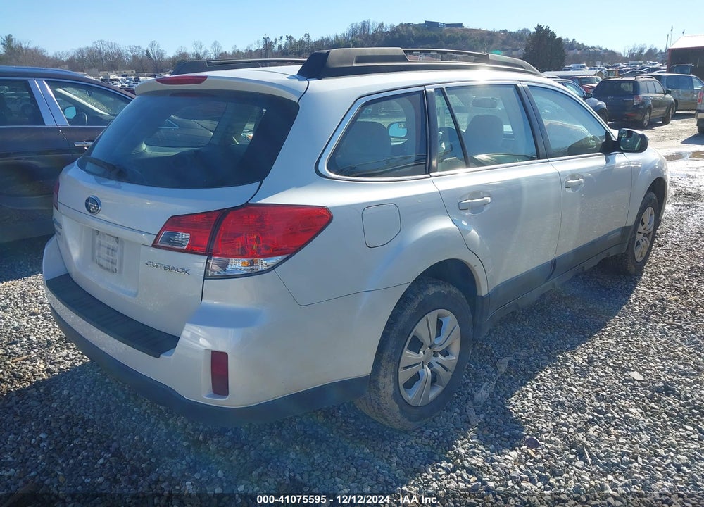 2010 SUBARU OUTBACK 2.5I VIN: 4S4BRCACXA3311956