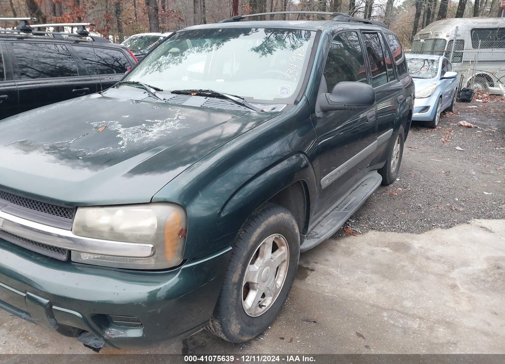 2003 CHEVROLET TRAILBLAZER LS VIN: 1GNDS13S932334980