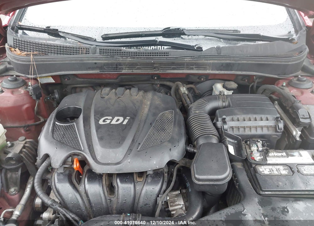 2013 HYUNDAI SONATA GLS VIN: 5NPEB4AC8DH680674