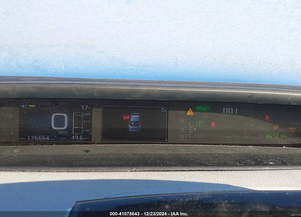 2017 TOYOTA PRIUS VIN: JTDKARFU6H3044549