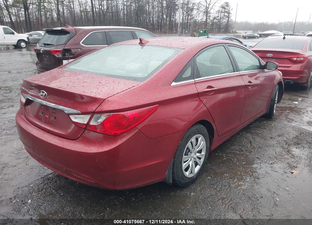 2011 HYUNDAI SONATA GLS VIN: 5NPEB4AC2BH179082
