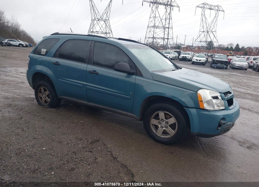 2008 CHEVROLET EQUINOX LS VIN: 2CNDL13F886070598