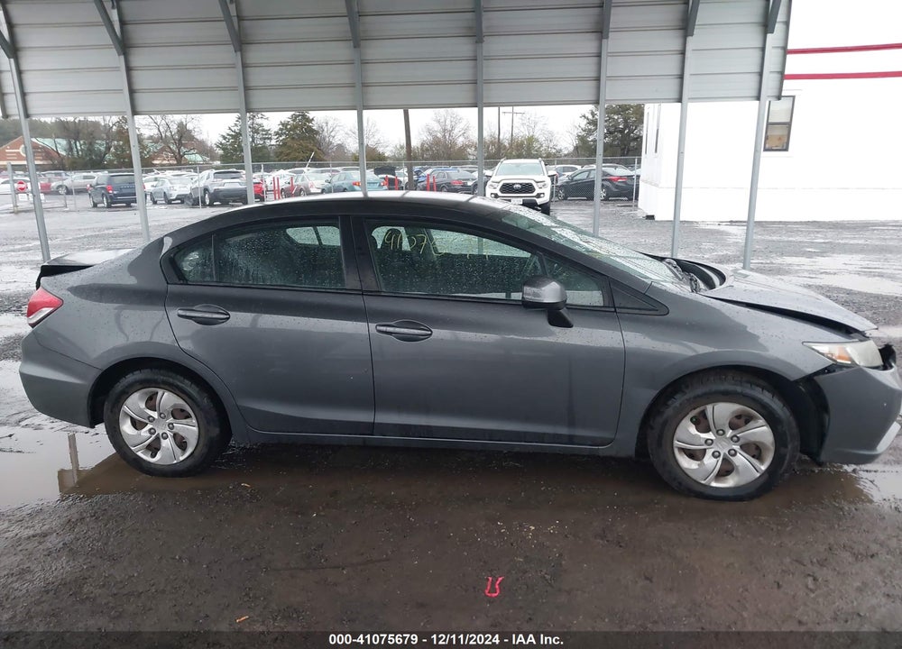 2013 HONDA CIVIC VIN: 2HGFB2F55DH541745