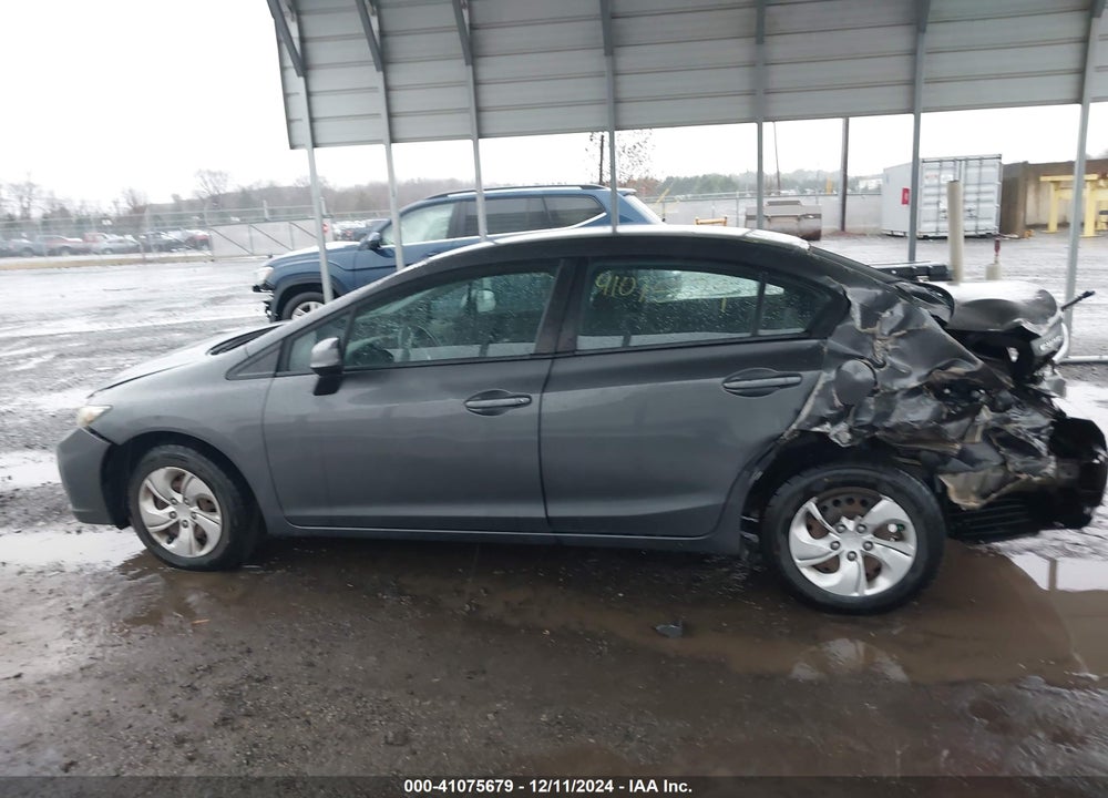 2013 HONDA CIVIC VIN: 2HGFB2F55DH541745