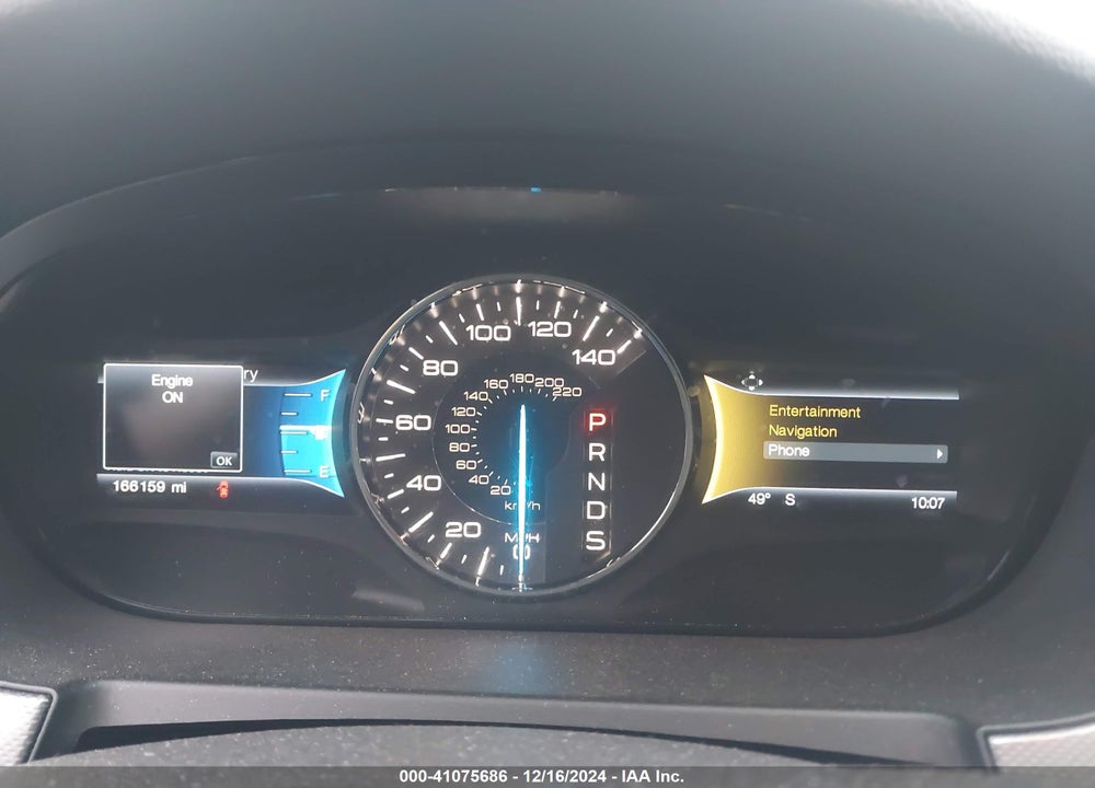 2014 FORD EDGE SEL VIN: 2FMDK3JC7EBB10793