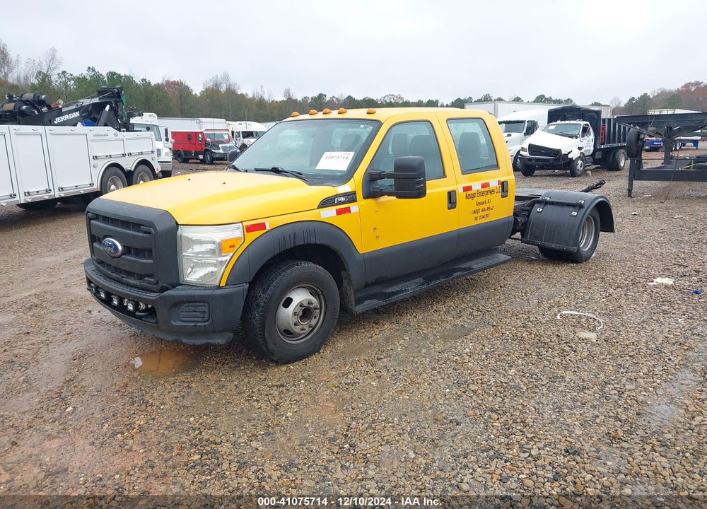 2011 FORD F-350 CHASSIS XL VIN: 1FD8W3G66BEC71191