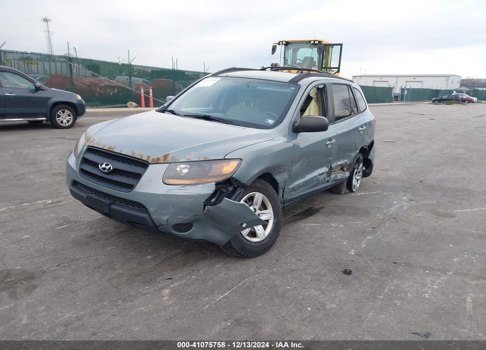 2009 HYUNDAI SANTA FE GLS VIN: 5NMSG13D69H299483
