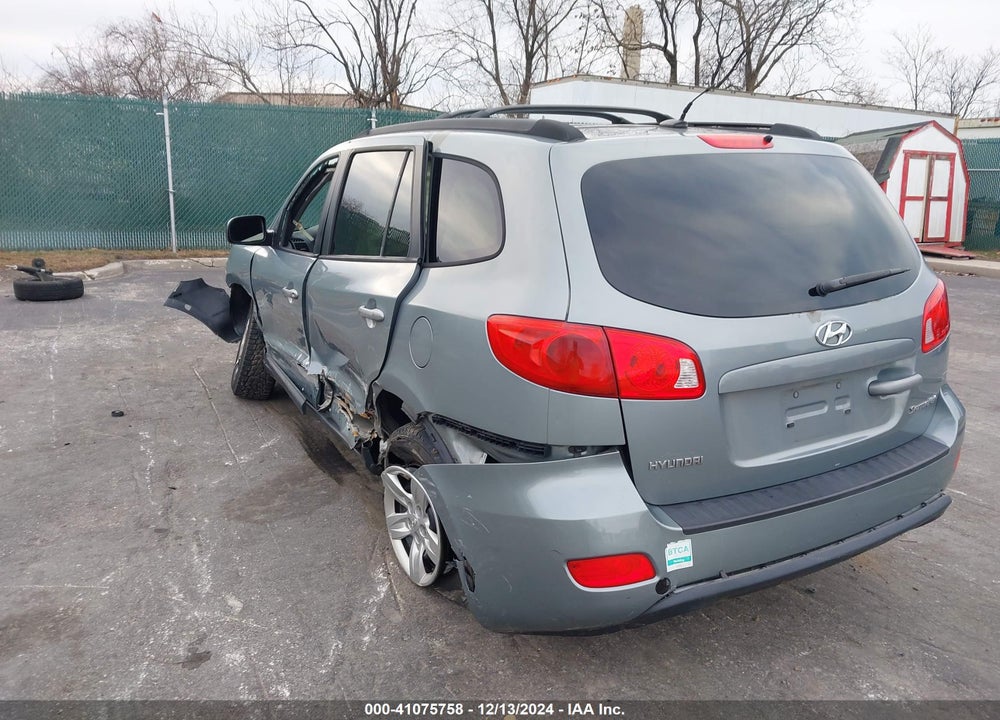 2009 HYUNDAI SANTA FE GLS VIN: 5NMSG13D69H299483