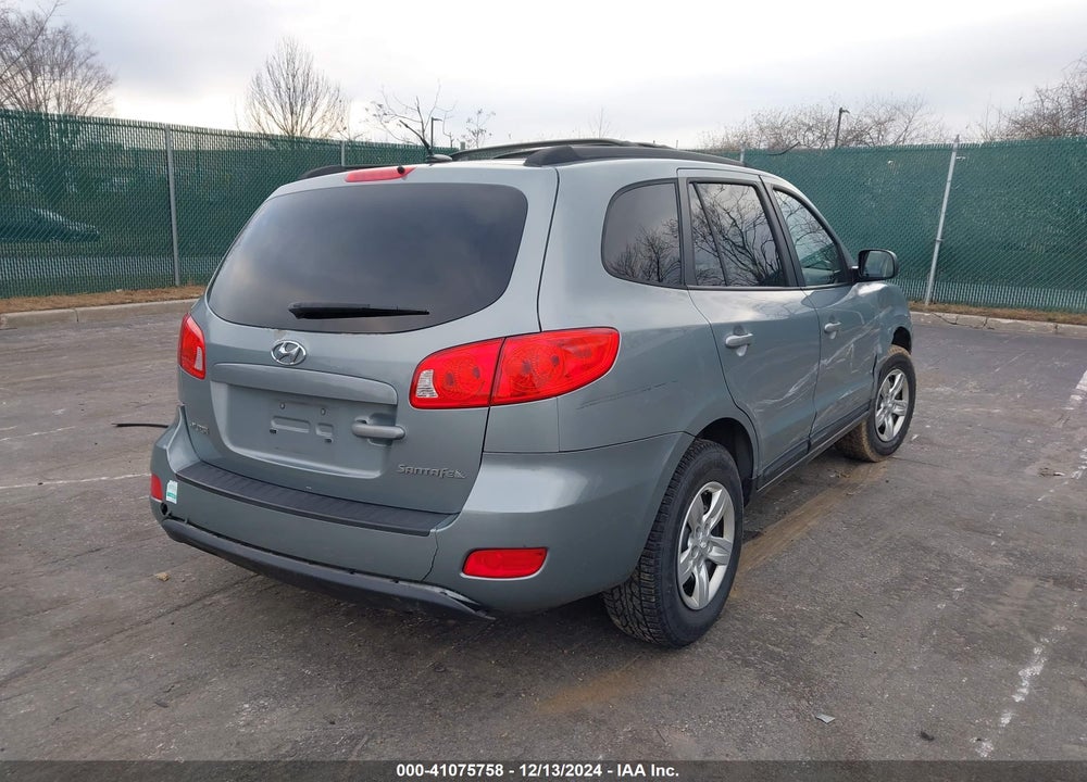 2009 HYUNDAI SANTA FE GLS VIN: 5NMSG13D69H299483
