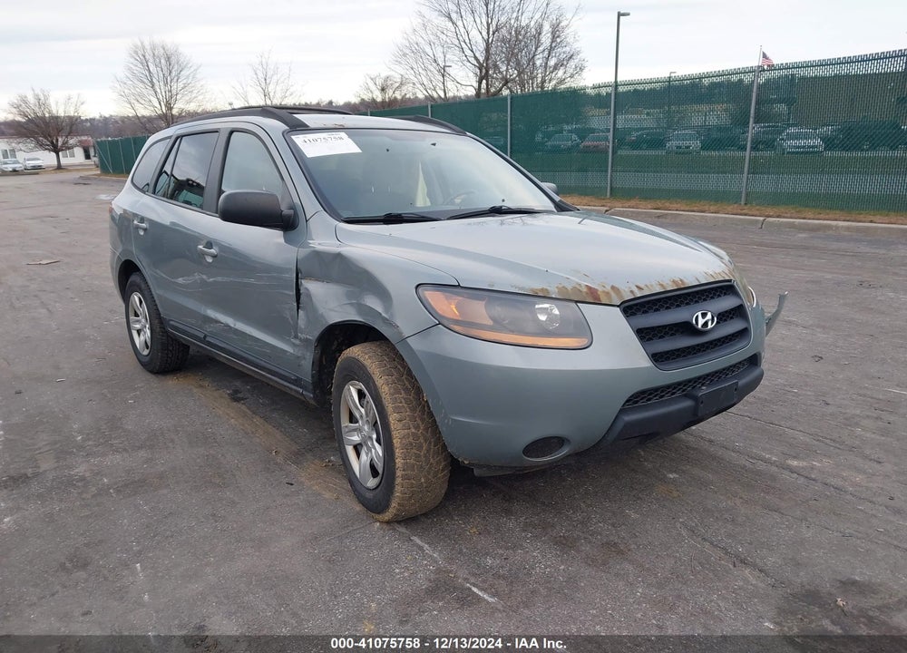 2009 HYUNDAI SANTA FE GLS VIN: 5NMSG13D69H299483