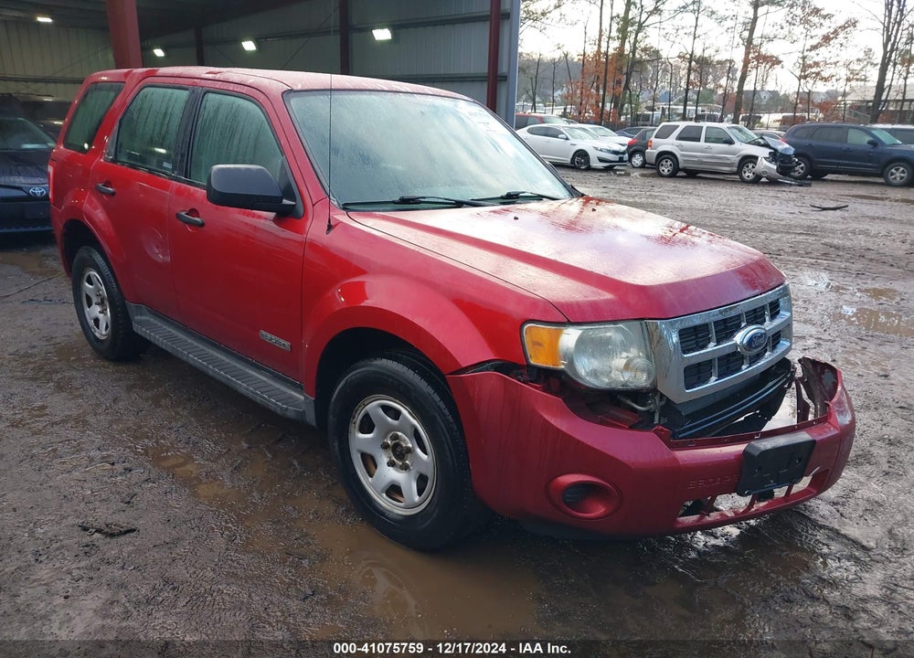 2008 FORD ESCAPE XLS/XLS MANUAL VIN: 1FMCU02Z08KE51924