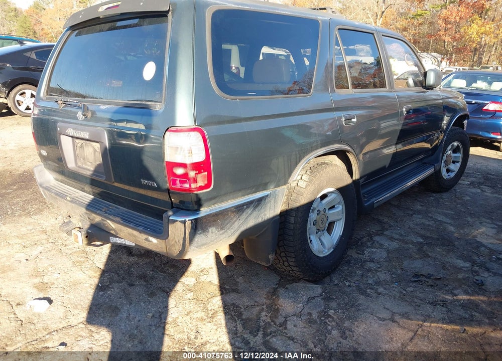 1998 TOYOTA 4RUNNER SR5 V6 VIN: JT3GN86R1W0080085