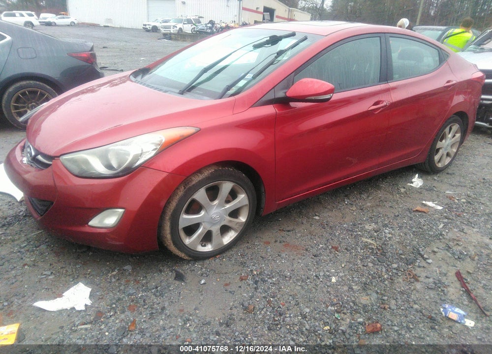2011 HYUNDAI ELANTRA LIMITED (ULSAN PLANT) VIN: KMHDH4AE5BU149684