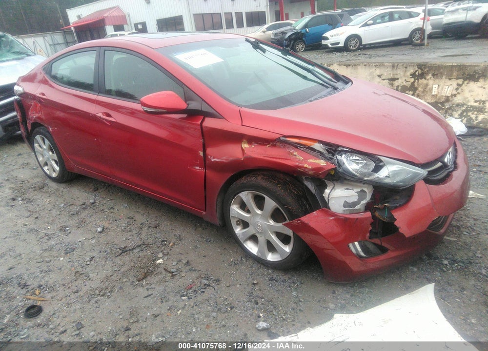 2011 HYUNDAI ELANTRA LIMITED (ULSAN PLANT) VIN: KMHDH4AE5BU149684