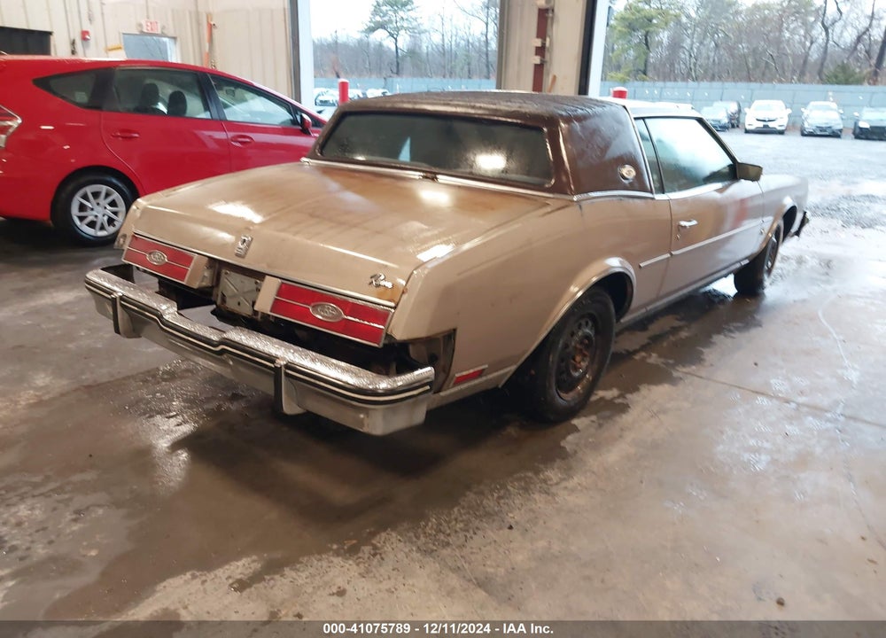 1984 BUICK RIVIERA VIN: 1G4AZ57Y8EE424650