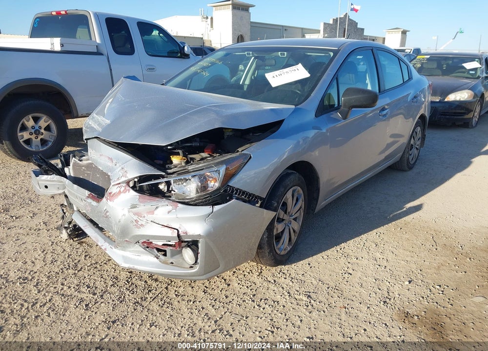 2019 SUBARU IMPREZA VIN: 4S3GKAB66K3625889