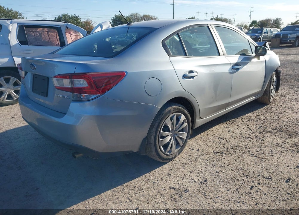 2019 SUBARU IMPREZA VIN: 4S3GKAB66K3625889