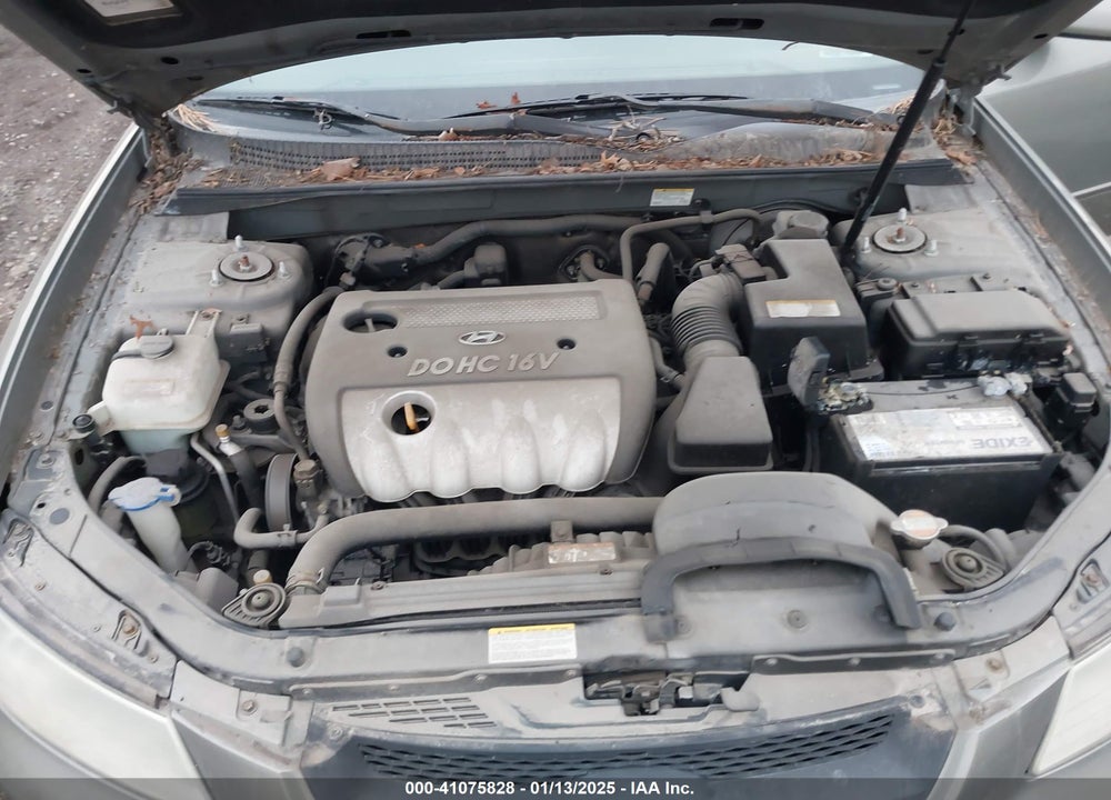 2007 HYUNDAI SONATA GLS VIN: 5NPET46C87H189533