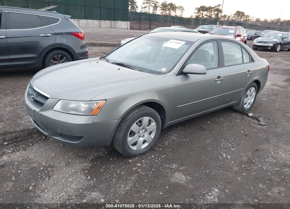 2007 HYUNDAI SONATA GLS VIN: 5NPET46C87H189533