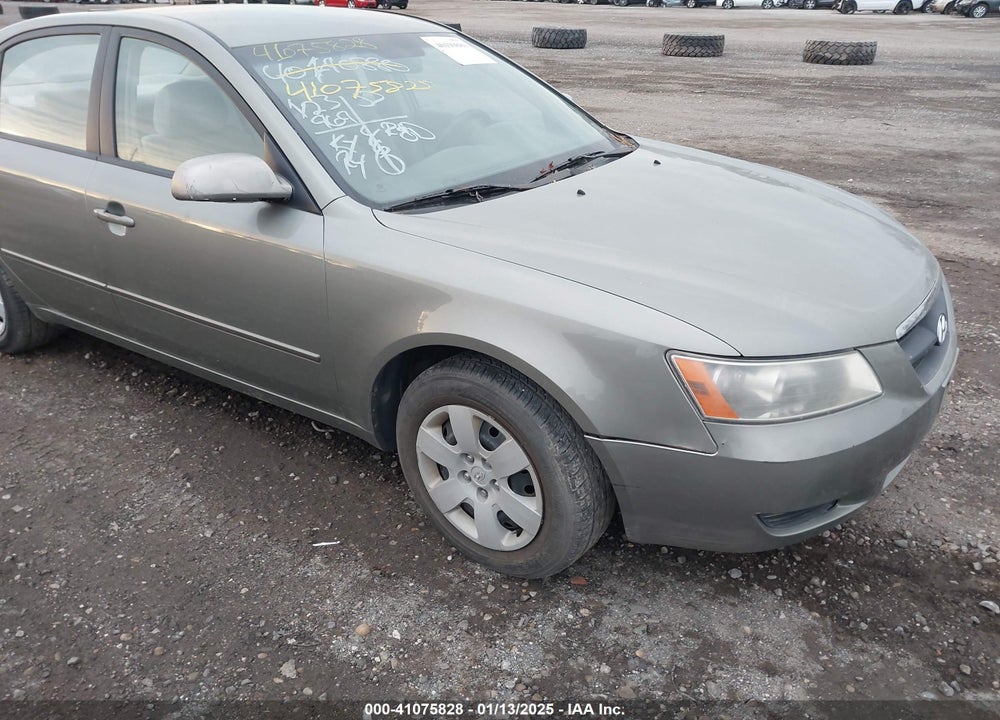 2007 HYUNDAI SONATA GLS VIN: 5NPET46C87H189533