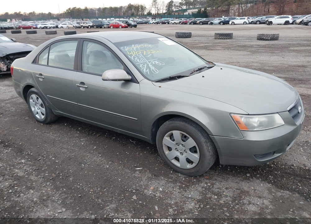 2007 HYUNDAI SONATA GLS VIN: 5NPET46C87H189533