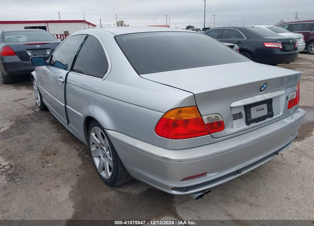 2001 BMW 330CI VIN: WBABN53441JU30001
