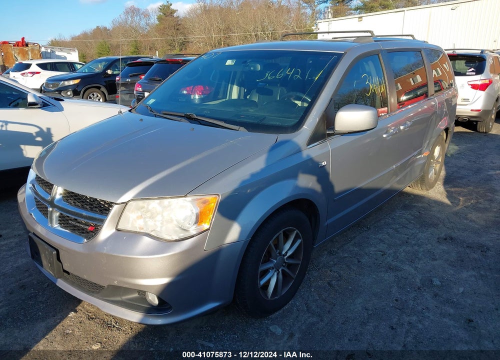 2014 DODGE GRAND CARAVAN SXT 30TH ANNIVERSARY VIN: 2C4RDGCG7ER366421