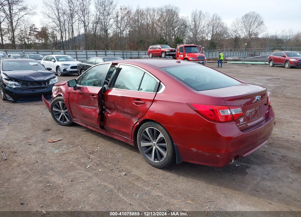 2015 SUBARU LEGACY 2.5I LIMITED VIN: 4S3BNBN68F3042037