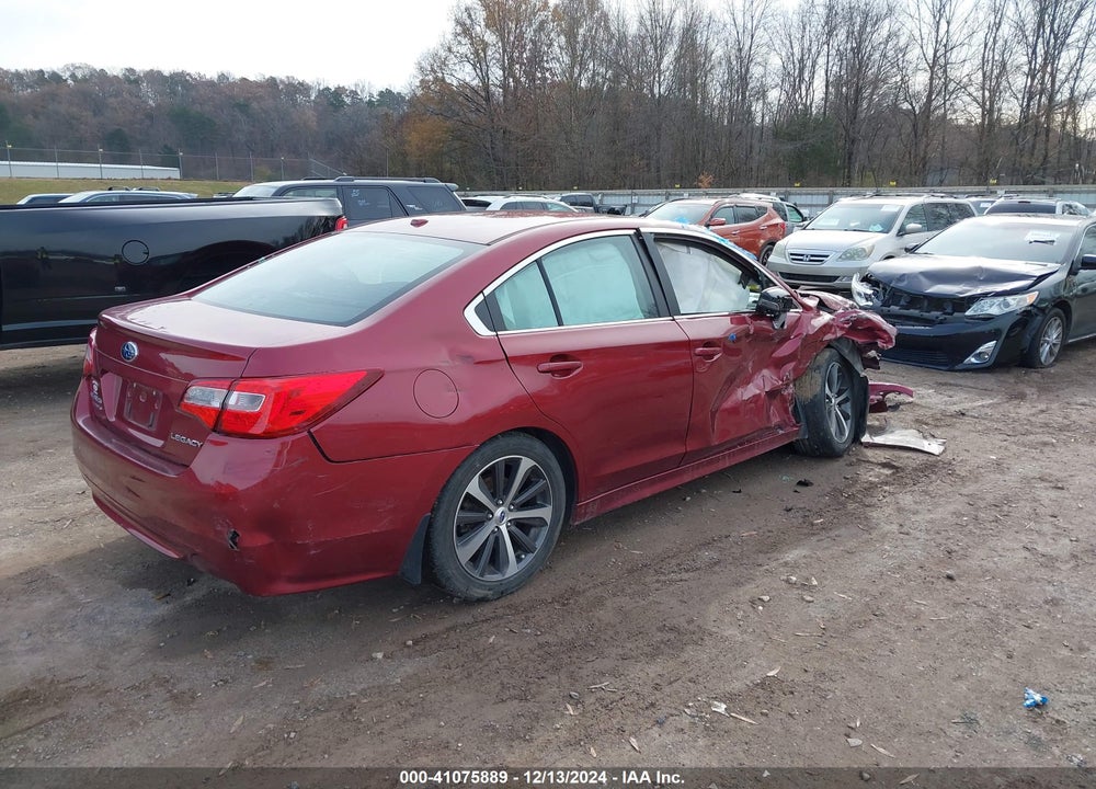 2015 SUBARU LEGACY 2.5I LIMITED VIN: 4S3BNBN68F3042037