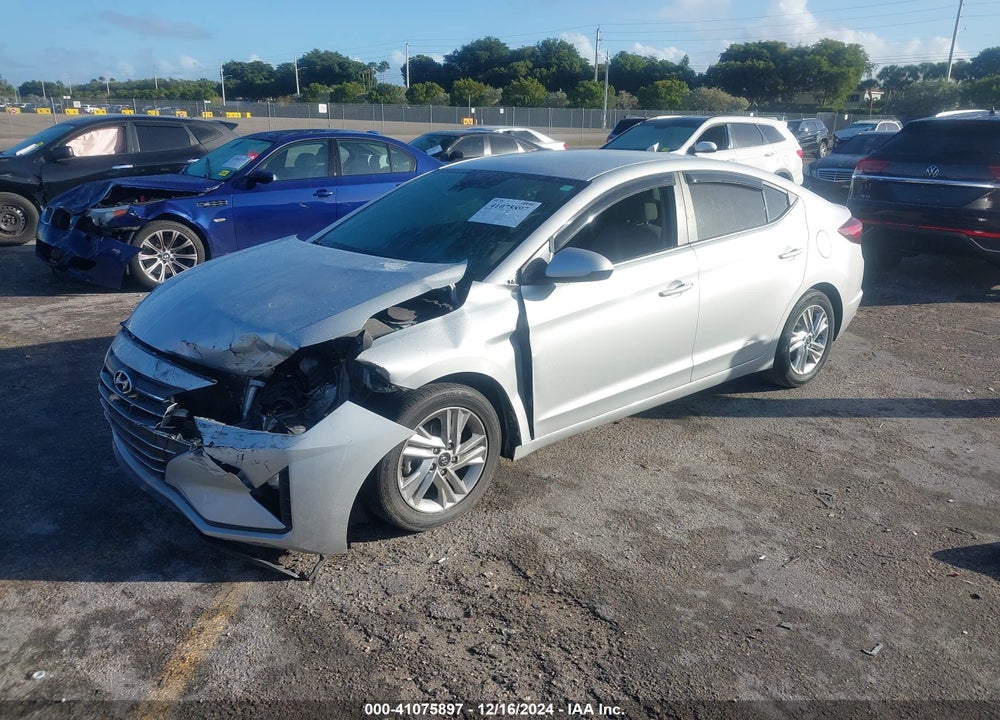 2020 HYUNDAI ELANTRA SEL VIN: 5NPD84LF6LH507008