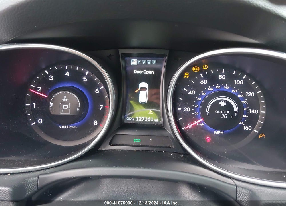 2014 HYUNDAI SANTA FE SPORT VIN: 5XYZWDLA5EG227476