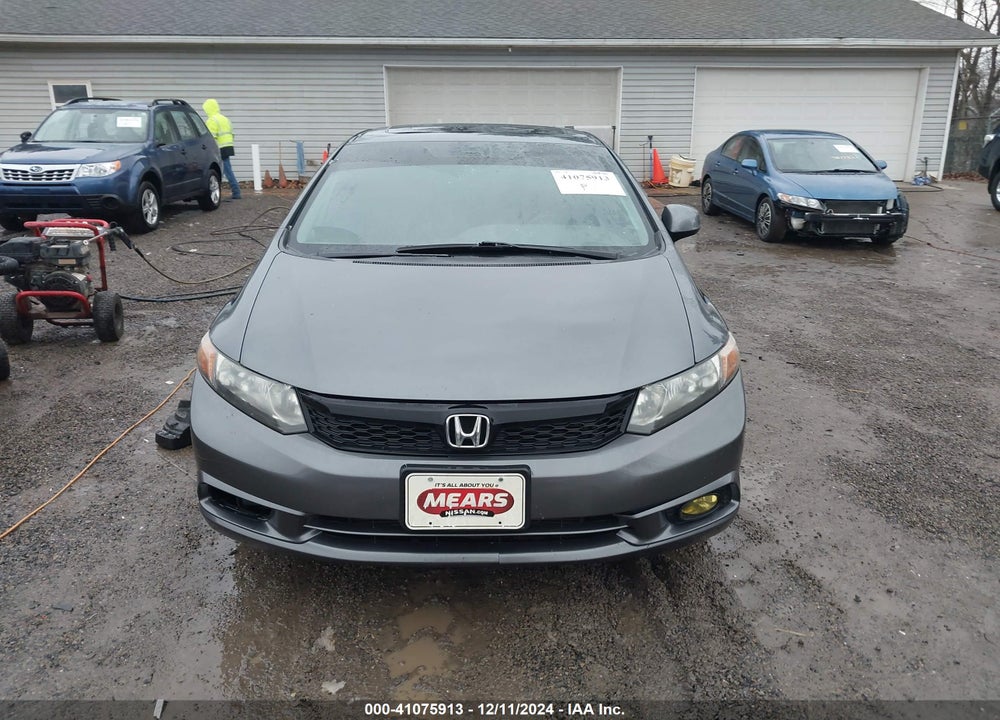 2012 HONDA CIVIC VIN: 19XFB2F85CE363225