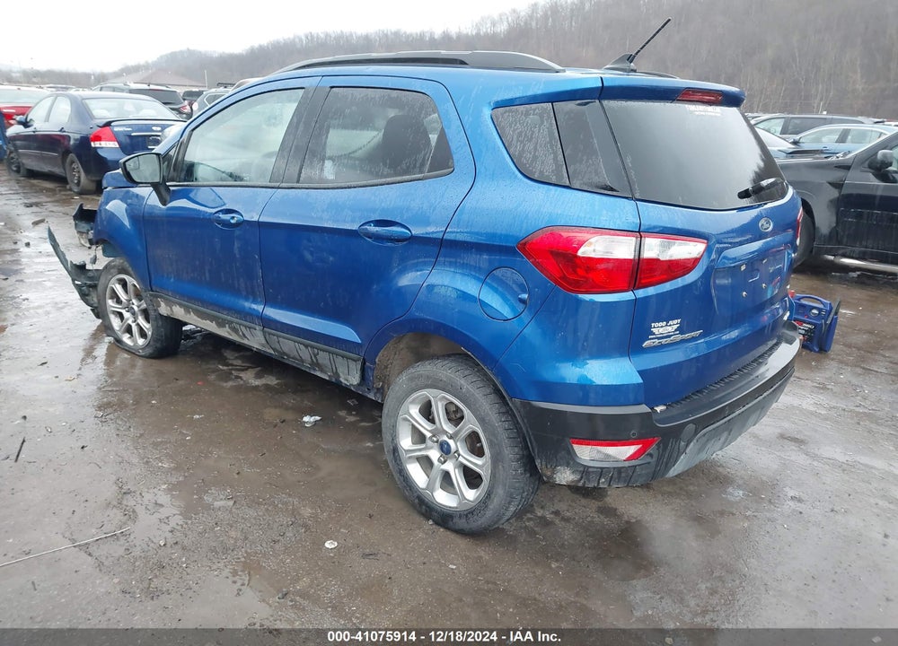 2021 FORD ECOSPORT SE VIN: MAJ6S3GL9MC416886
