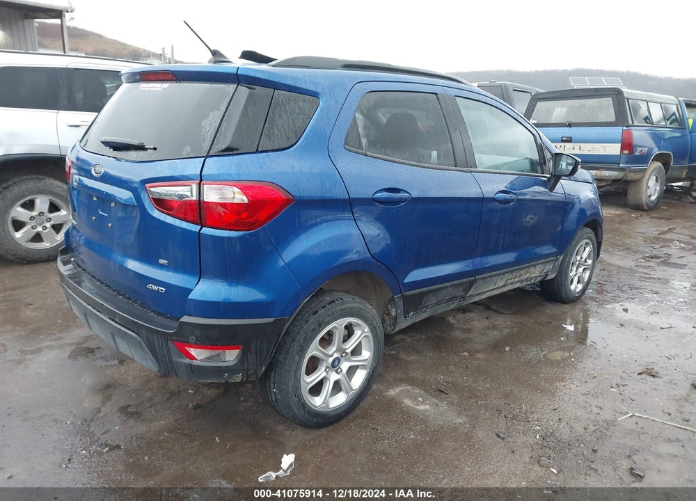 2021 FORD ECOSPORT SE VIN: MAJ6S3GL9MC416886