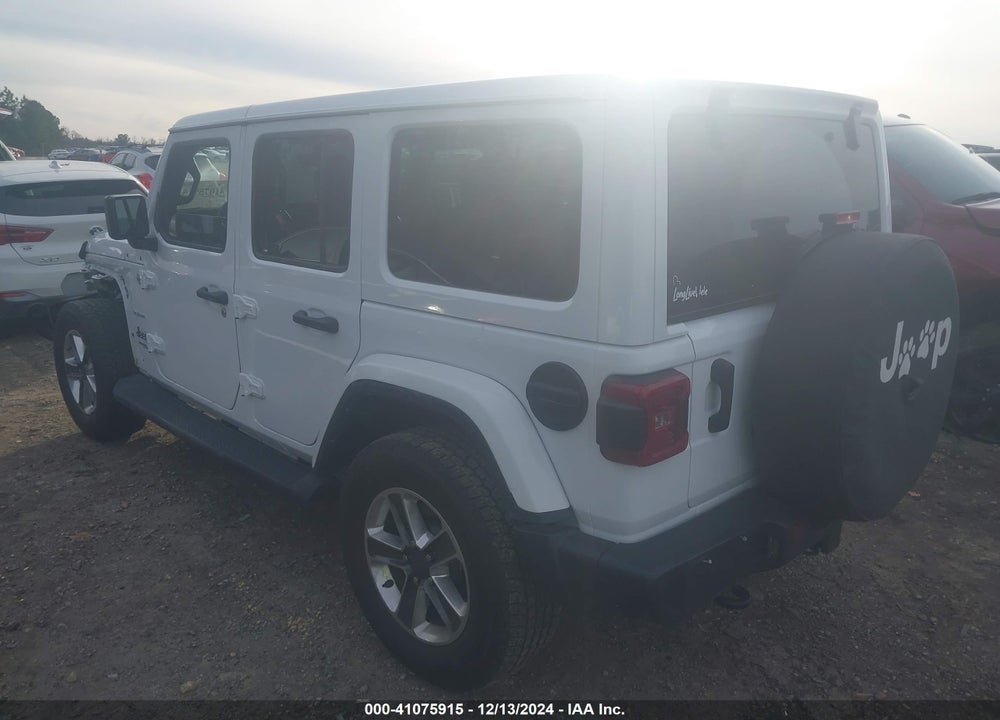 2022 JEEP WRANGLER UNLIMITED SAHARA 4X4 VIN: 1C4HJXEN1NW193003