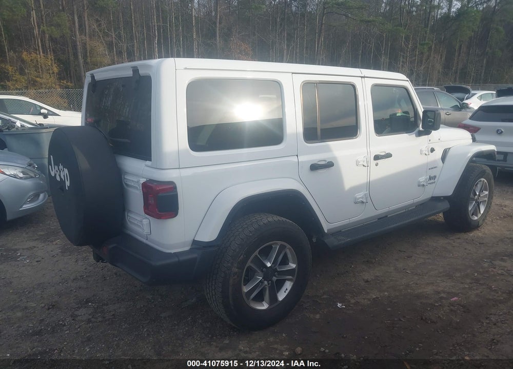 2022 JEEP WRANGLER UNLIMITED SAHARA 4X4 VIN: 1C4HJXEN1NW193003