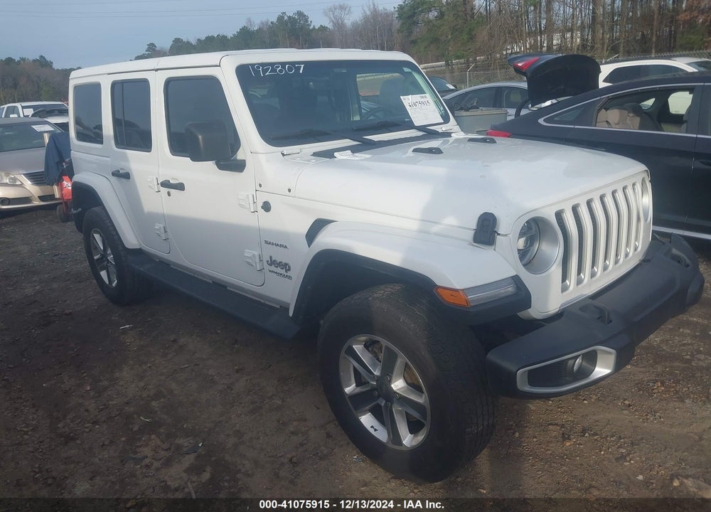 2022 JEEP WRANGLER UNLIMITED SAHARA 4X4 VIN: 1C4HJXEN1NW193003