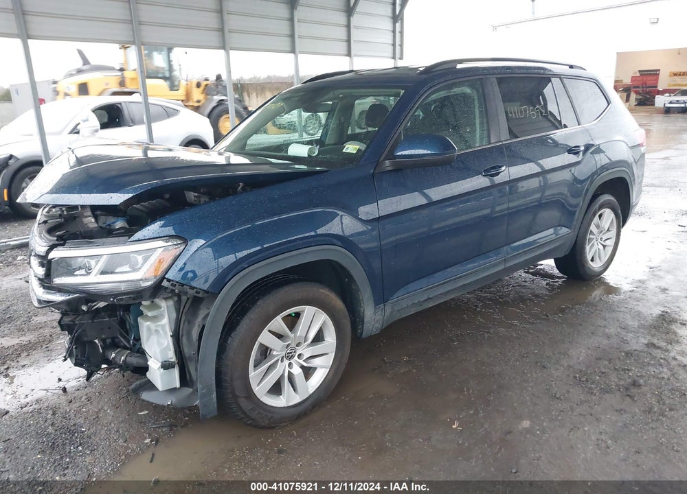 2021 VOLKSWAGEN ATLAS 2.0T S VIN: 1V2GP2CAXMC527587