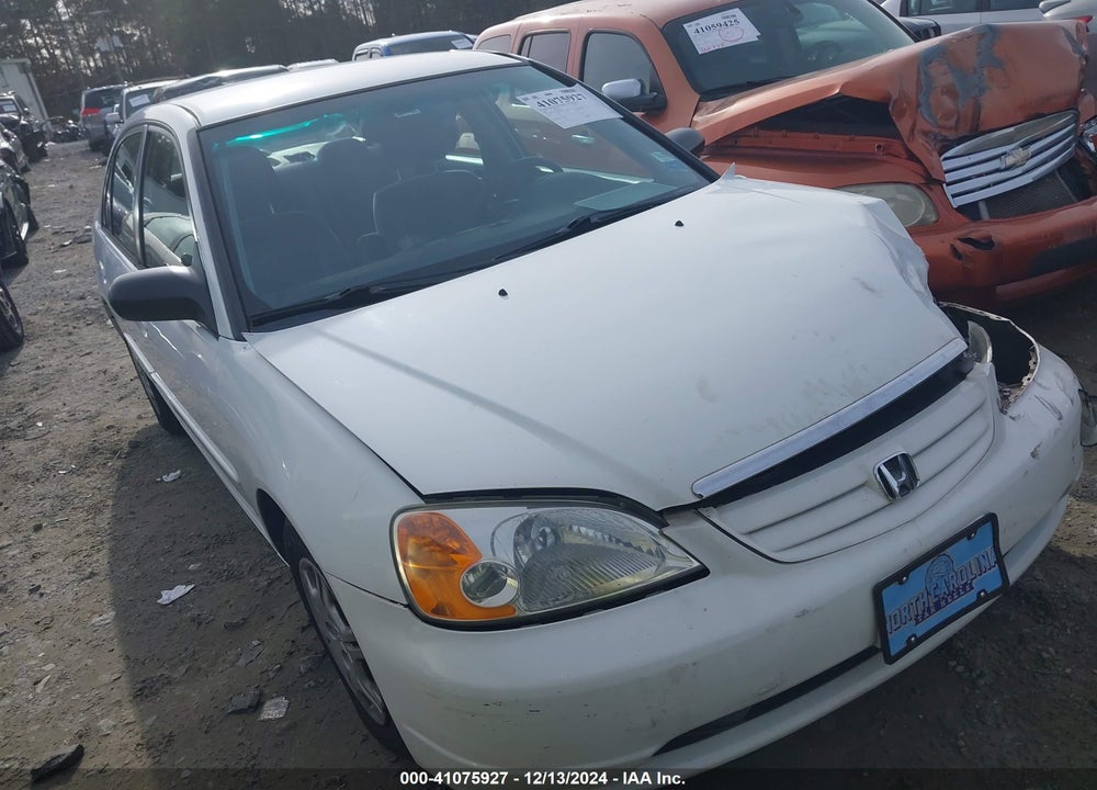 2002 HONDA CIVIC LX VIN: 2HGES16562H603785