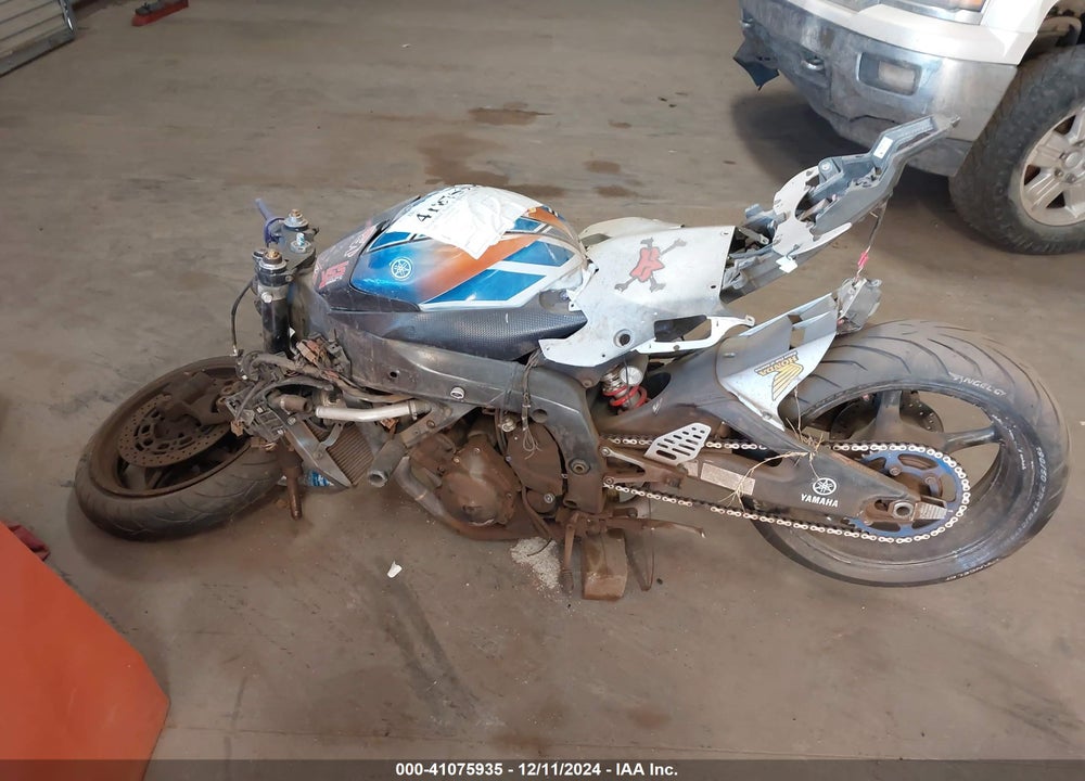 2009 YAMAHA YZFR6 VIN: JYARJ16E79A013876