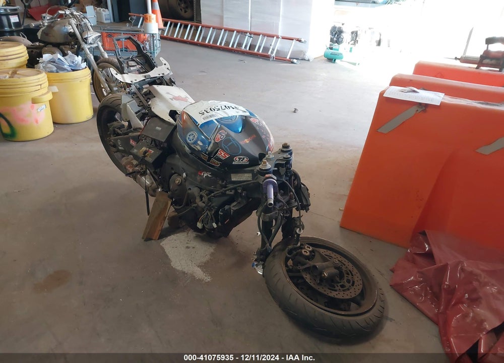 2009 YAMAHA YZFR6 VIN: JYARJ16E79A013876