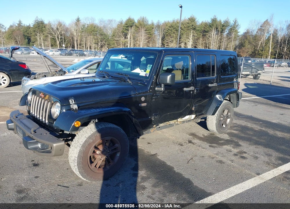 2016 JEEP WRANGLER UNLIMITED VIN: 1C4BJWEGXGL253835