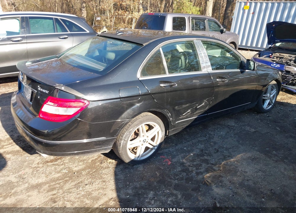 2009 MERCEDES-BENZ C 300 LUXURY 4MATIC/SPORT 4MATIC VIN: WDDGF81X49R056223