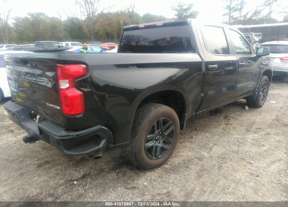2024 CHEVROLET SILVERADO 1500 2WD SHORT BED CUSTOM VIN: 3GCPABEK5RG411257